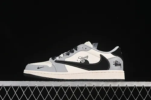 All categories Air Jordan Jordan series basketball shoes Air Jordan 1 Low high-end customized low-top sneakers Travis Scott x Fragment Design x Air Jordan 1 Low OG SP AJ1 Joe 1 Stussy joint low-top cultural casual sneakers XS7089-601